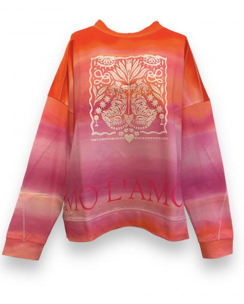 Yippie Hippie Sweatshirt Neon